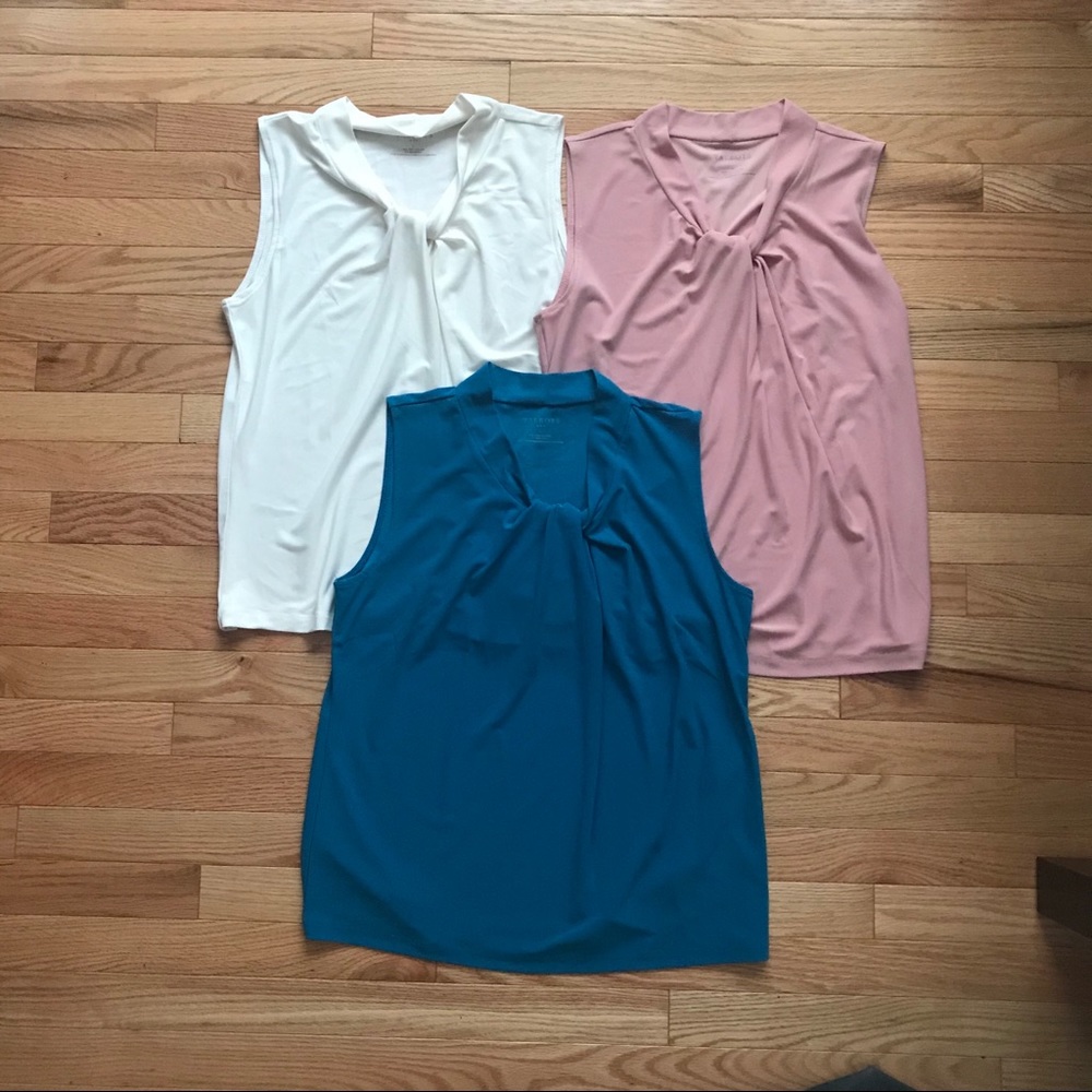 Women’s sleeveless shirts Talbots (bundle of 3)